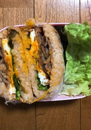 簡単ライスバーガー-レシピのメイン写真
