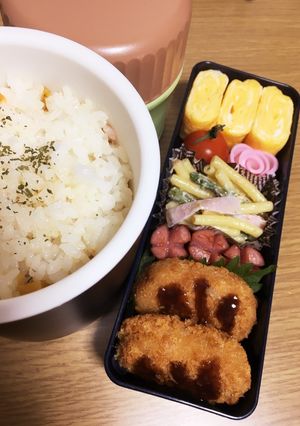2018／2／9お弁当-レシピのメイン写真