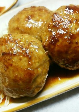 照り焼き風ハンバーグ-レシピのメイン写真