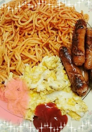 ナポリタンプレート-レシピのメイン写真