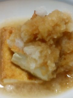 厚揚げのおろし麺つゆ-レシピのメイン写真