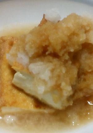 厚揚げのおろし麺つゆ-レシピのメイン写真
