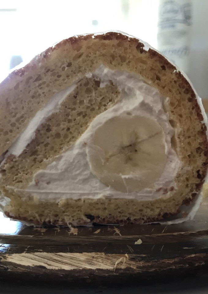 ホットケーキミックスで簡単ロールケーキ-レシピのメイン写真