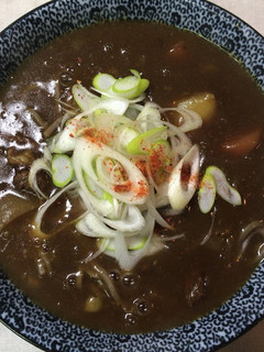 カレーの残りで蕎麦屋のカレーうどん•そば-レシピのメイン写真