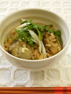 ピリ辛牡蠣ご飯-レシピのメイン写真