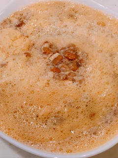ふわふわ納豆たまごの、スープごはん!-レシピのメイン写真
