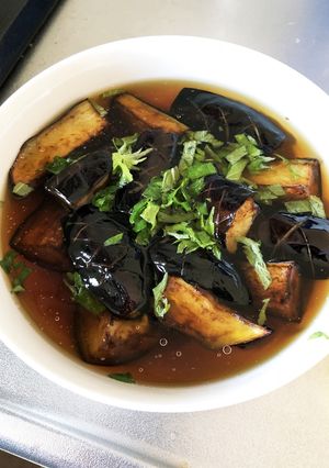 フライパンで簡単☆茄子の揚げ浸し-レシピのメイン写真