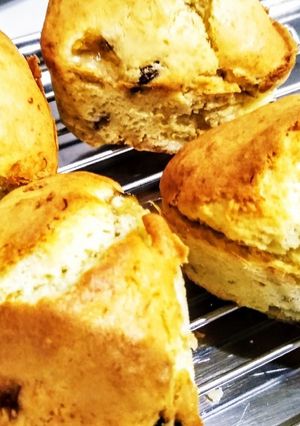 バナナとレーズンのカップケーキ-レシピのメイン写真
