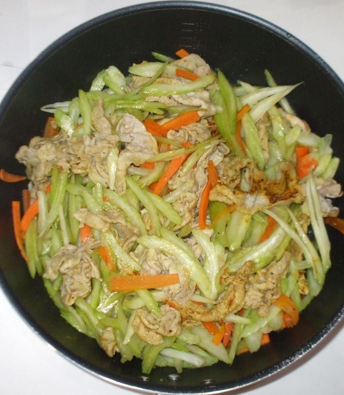 セロリ人参のカレー野菜炒め♪簡単高血圧に by 漢方薬のタカキ大林店