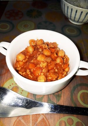 挽き肉とひよこ豆のトマトカレー-レシピのメイン写真
