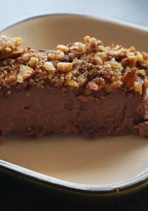 キャラメルナッツのザクザク生チョコケーキ-レシピのメイン写真
