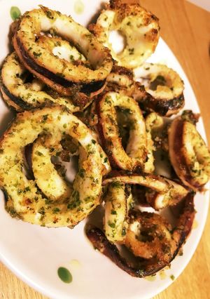 絡めて焼くだけ☆イタリアンなイカ炒め-レシピのメイン写真