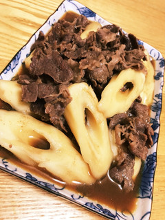 煮るだけ簡単☆ちくわぶと牛肉の甘辛煮-レシピのメイン写真