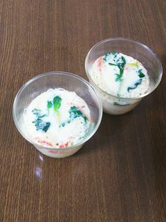 レンジで簡単!茶碗蒸し♪-レシピのメイン写真