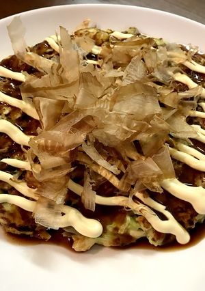 キャベツと長芋のお好み焼き-レシピのメイン写真