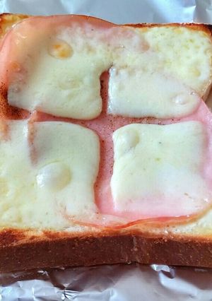 ❁食パンのハムマヨチーズ焼き❁-レシピのメイン写真