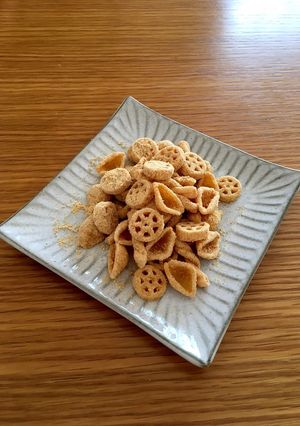 【離乳食】手掴み食べに☆簡単きなこパスタ-レシピのメイン写真