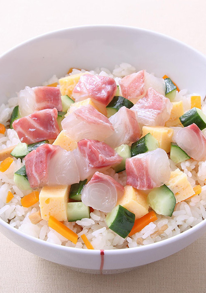 いずみ鯛の五目すし丼-レシピのメイン写真