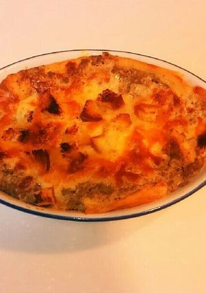 シチューと食パンでキッシュ(時短ver)-レシピのメイン写真
