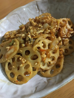 韓国風辛うま! レンコンのきんぴら-レシピのメイン写真