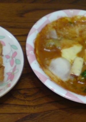 残り物２★モッチーカレーパンｄｅグラタン-レシピのメイン写真