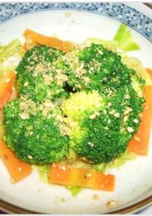【なんたん】ブロッコリーのごまみそあえ-レシピのメイン写真