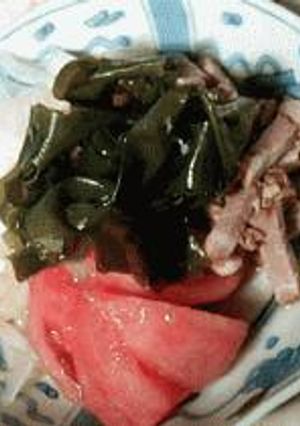 新玉ねぎと煮豚の簡単サラダ-レシピのメイン写真