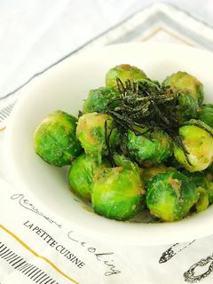 ビタミン野菜!芽キャベツの絶品明太子和え-レシピのメイン写真