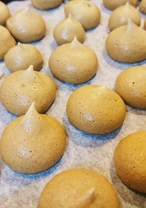 メレンゲクッキー(コーヒー味)-レシピのメイン写真