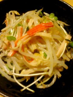 もやしとかいわれとかにかまの中華風サラダ-レシピのメイン写真