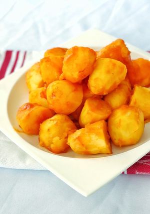 みんな大好き！じゃがいものケチャップ煮-レシピのメイン写真
