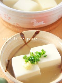 簡単*寒い日に*あんかけ湯豆腐-レシピのメイン写真