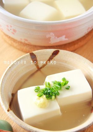 簡単＊寒い日に＊あんかけ湯豆腐-レシピのメイン写真