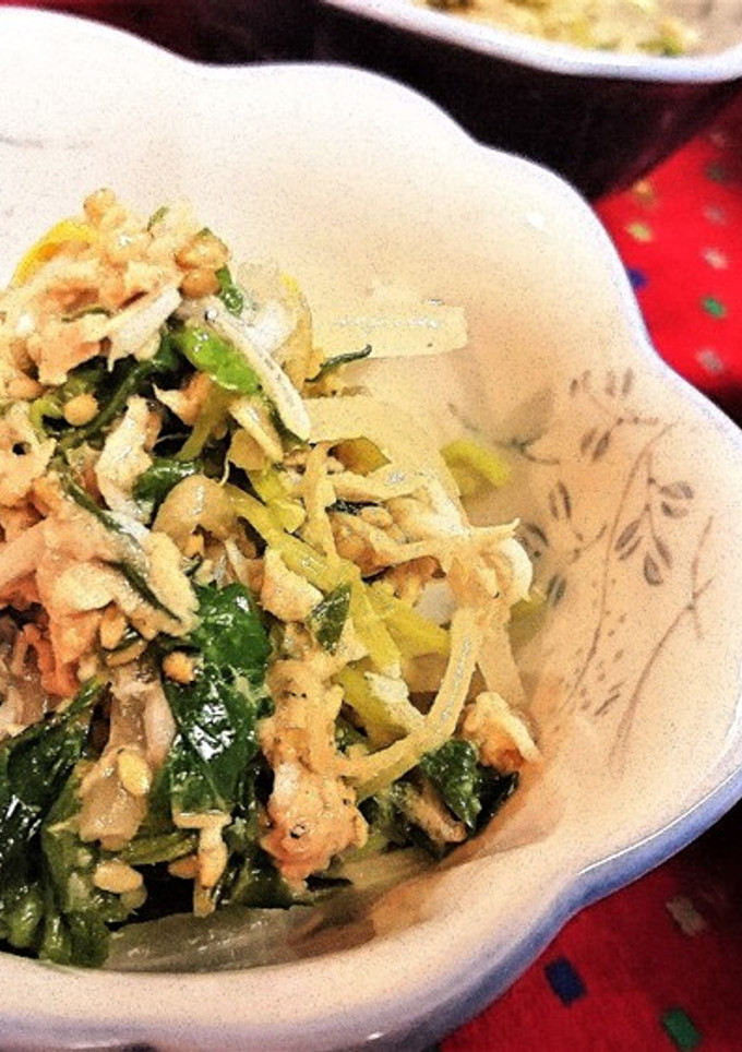 節約【豆苗ともやしのしらすツナ醤油】-レシピのメイン写真