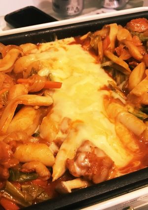 大人気★韓国本格チーズタッカルビ-レシピのメイン写真