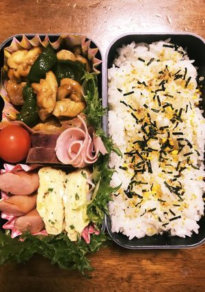 もも肉のカレー炒め弁当-レシピのメイン写真