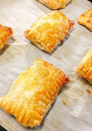 パイシートで＊あんことクリームチーズパイ-レシピのメイン写真