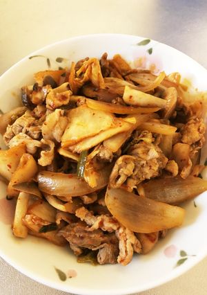 簡単☆しめじ入り豚肉キムチ-レシピのメイン写真