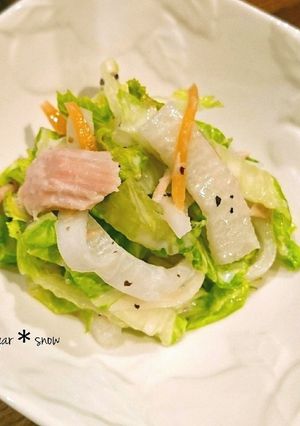 これで消費！白菜と大根のヨーグルトサラダ-レシピのメイン写真