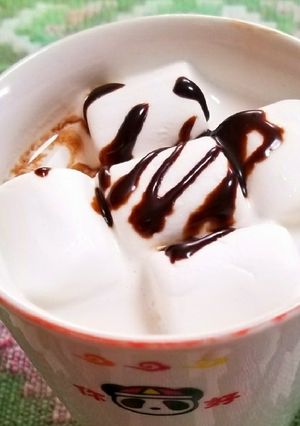チョコシロップでホットチョコレート-レシピのメイン写真