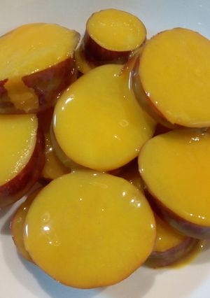 さつまいもの100％オレンジジュース煮-レシピのメイン写真