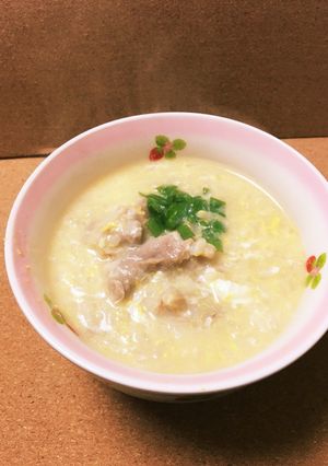 親子雑炊-レシピのメイン写真