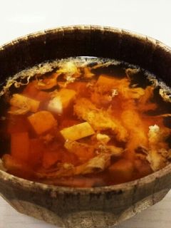 簡単!豆腐と卵のお吸い物!-レシピのメイン写真