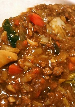 野菜とトマトジュースで キーマカレー-レシピのメイン写真