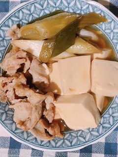 ポカポカ肉豆腐-レシピのメイン写真