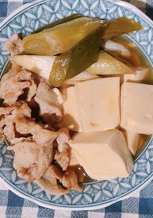 ポカポカ肉豆腐-レシピのメイン写真