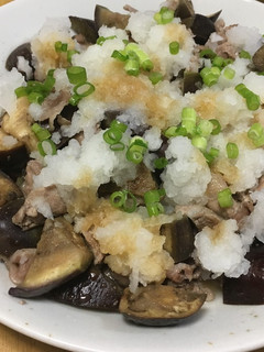 ナスと豚肉のさっぱりバタポン炒め-レシピのメイン写真