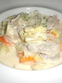 豚肉とトロトロ白菜のクリーム煮-レシピのメイン写真