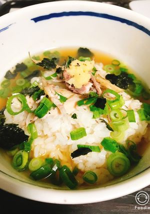 ほっこり☆生姜と秋刀魚の茶漬け-レシピのメイン写真