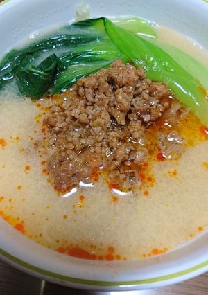 超☆簡たんたんたん麺 with丸美屋麻婆-レシピのメイン写真
